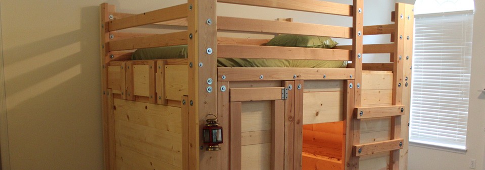 Bunk Bed Plans Bed Fort Plans Loft Bed Plans